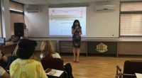 Зам. областният управител Евелина Апостолова приветства първия по рода си Регионален форум на учителите по изкуства