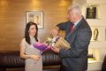 Посланикът на Азербайджан на официална среща с областния управител