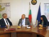 Новият посланик на Федерална република Германия, Н. Пр. Херберт  Салбер направи първото си официално посещение в ОА-Пловдив