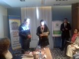 Грамоти и медали за принос в развитието на ВУАРР получиха областният управител Здравко Димитров и заместникът му Евелина Апостолова