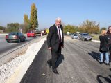 Областният управител Здравко Димитров направи инспекция на полагането на асфалтовата настилка на Асеновградско шосе