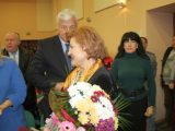 Областният управител Здравко Димитров поздрави Менда Стоянова за званието Доктор хонорис кауза
