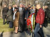 Областният управител Здравко Димитров и председателят на парламента Цвета Караянчева  рамо до рамо на Богоявление
