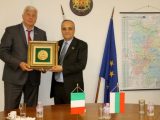 Областният управител Здравко Димитров посрещна министъра на културното наследство, културните дейности и туризма на Италия