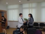 Заместник областният управител Евелина Апостолова връчи дарение от името на Здравко Димитров