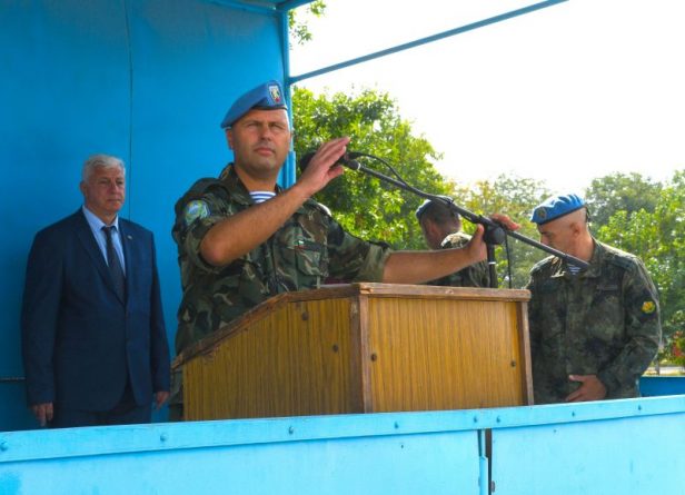Областният управител Здравко Димитров присъства на церемония по изпращане на Контингент зад граница