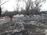 Експерти от Областна администрация провериха незаконно сметище на река Чая край Катуница