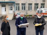 Областният кризисен щаб предаде дарените предпазни облекла и защитни средства на здравните заведения в Пловдив и областта