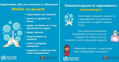 Намалете риска от заразяване с коронавирус