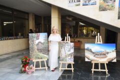 Изложба „Пловдив – Вечният град“ на Димитра Лефтерова събра осем областни управители