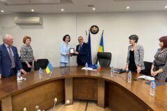 Ангел Стоев посрещна новия посланик на Украйна Олеся Илашчук