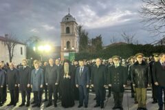 Възпоменатална церемония пред паметника на Васил Левски в Карлово