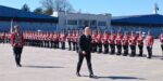 Първият български изтребител F-16 Block 70 беше посрещнат с тържествена церемония в Трета авиобаза