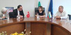 Областният управител сe срещна с турския консул по повод приключване на дипломатическата му мисия