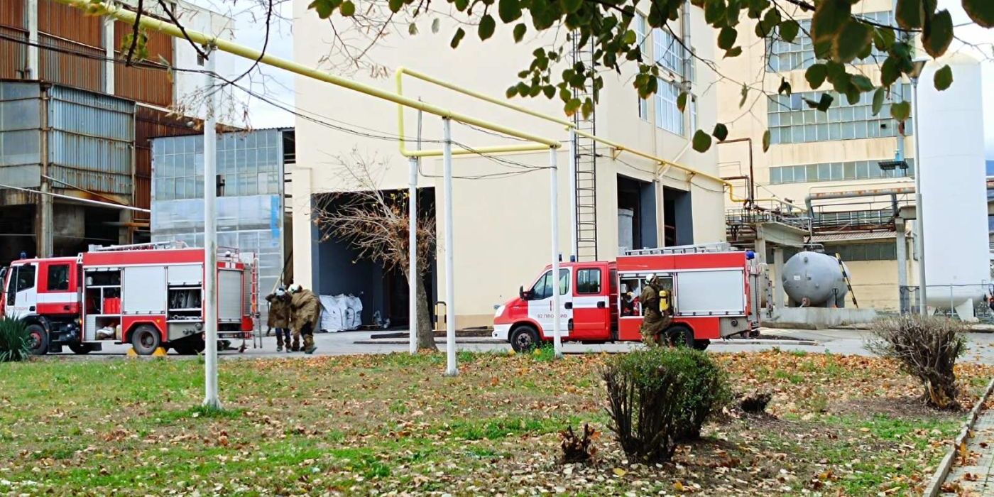 Симулация на химическа авария край Пловдив провери готовността за реакция на екипите на Единната спасителна система