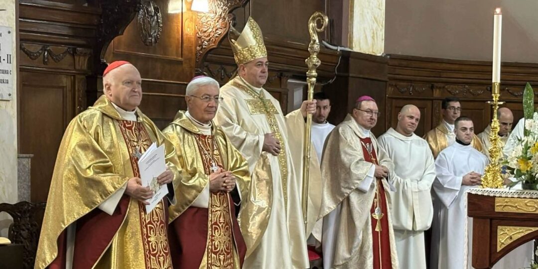 Монсеньор Румен Станев пое ръководството на Софийско-Пловдивската епархия на тържествена литургия