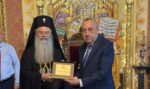 Областният управител връчи почетен плакет на митрополит Николай по повод 170 години от възстановяването на храм „Св. Марина“