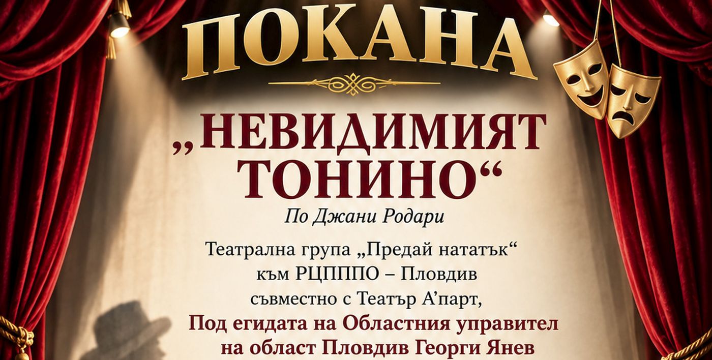 Благотворителна премиера събира средства за деца със специални потребности за участие в театрален фестивал